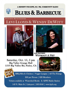 Blues and BBQ Poster