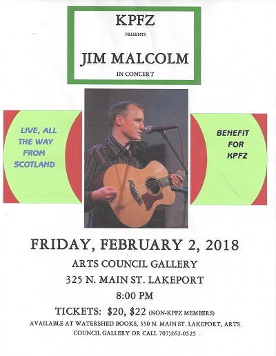 Jim Malcolm in Concert